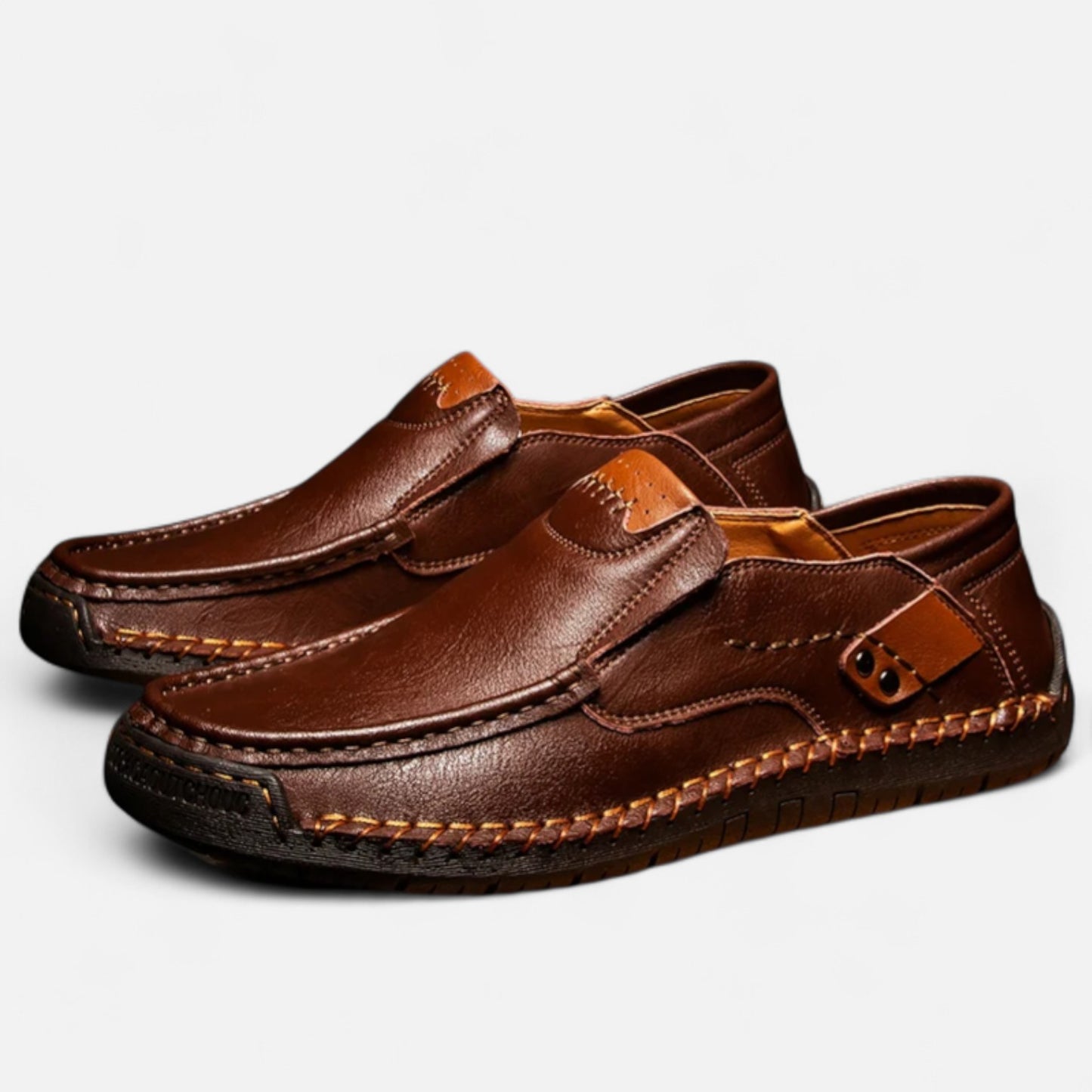 AlignWalk | Men’s Lightweight Slip-On Loafers – Street Style, All-Season Comfort
