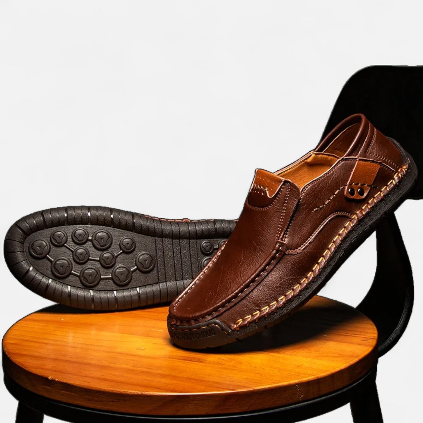 AlignWalk | Men’s Lightweight Slip-On Loafers – Street Style, All-Season Comfort