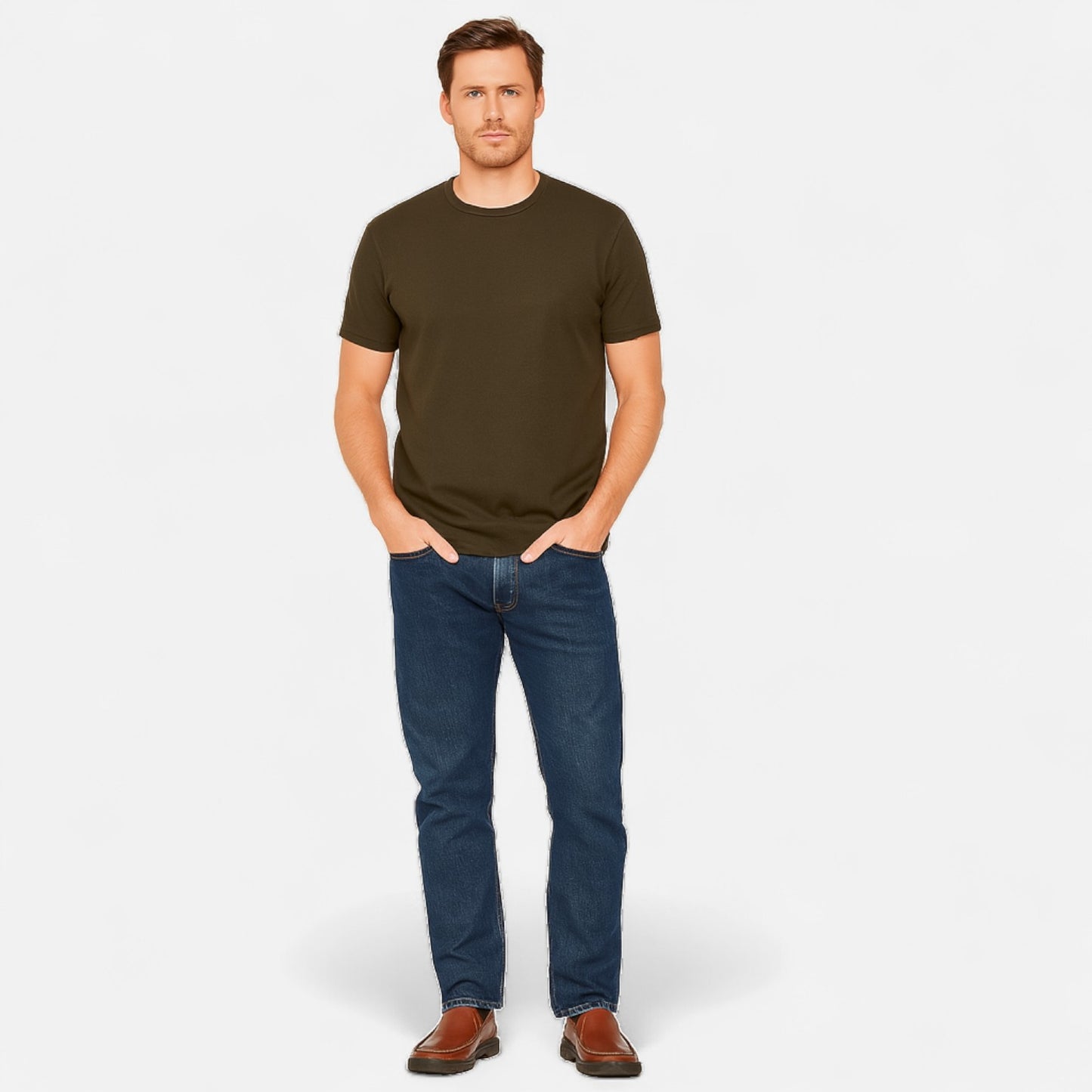 AlignWalk | Men’s Lightweight Slip-On Loafers – Street Style, All-Season Comfort