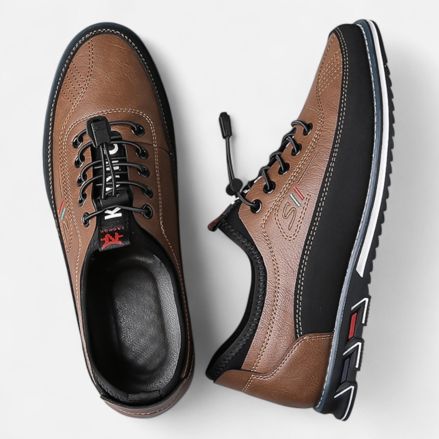 AlignWalk | Men’s Casual Lace-Up Trainers – Everyday Grip, Outdoor Comfort