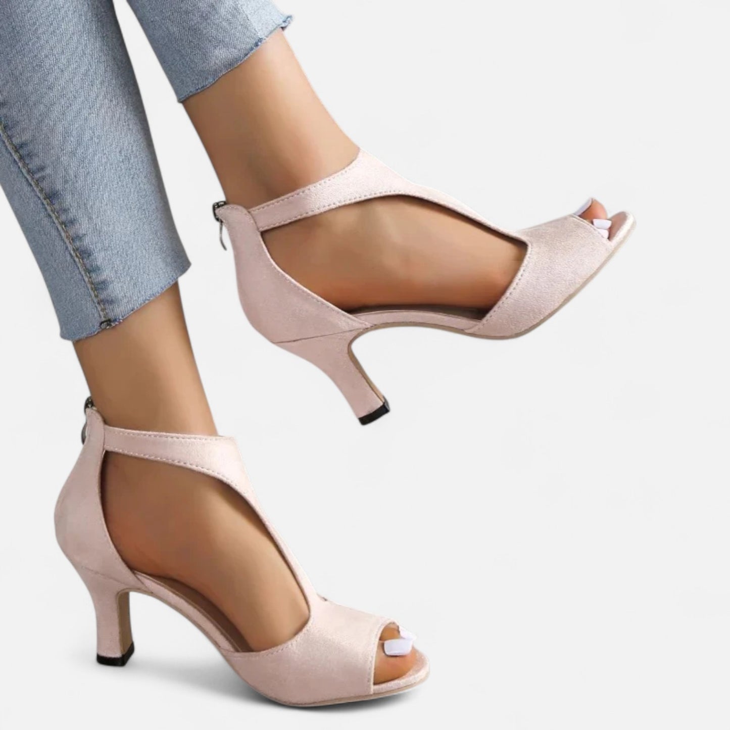 AlignWalk | Women’s Orthopaedic Comfort Heels – Cushioned Insole, All-Day Support