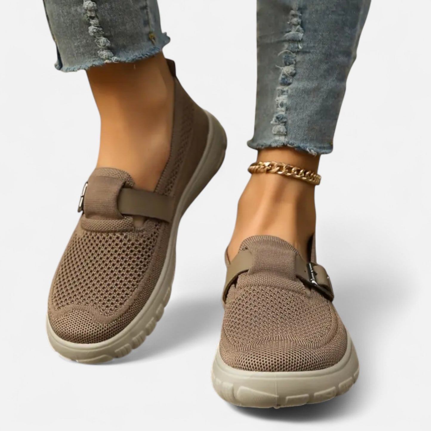 AlignWalk | Women’s Supportive Slip-On Loafers – Lightweight Comfort, Effortless Style