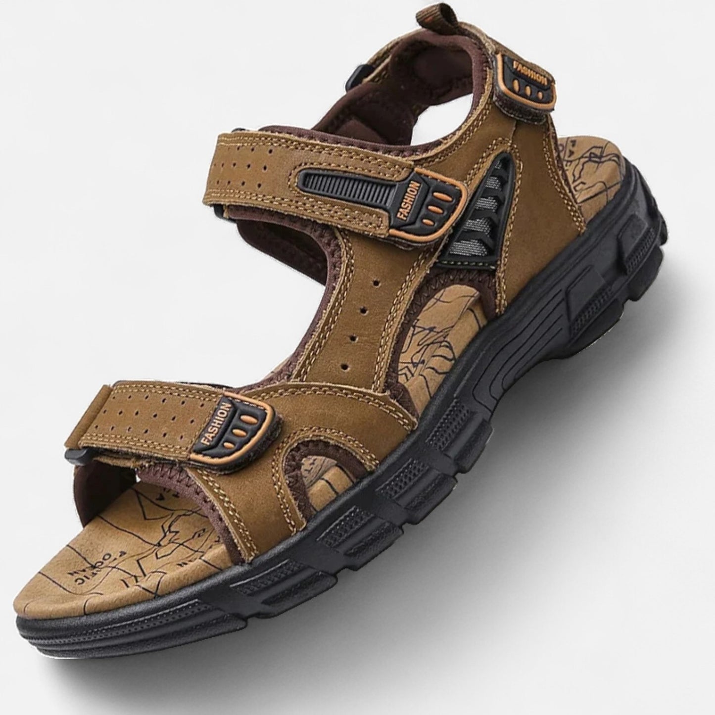AlignWalk | Men’s Orthopaedic Fashion Sandals – Sport-Inspired Comfort, Breathable Support
