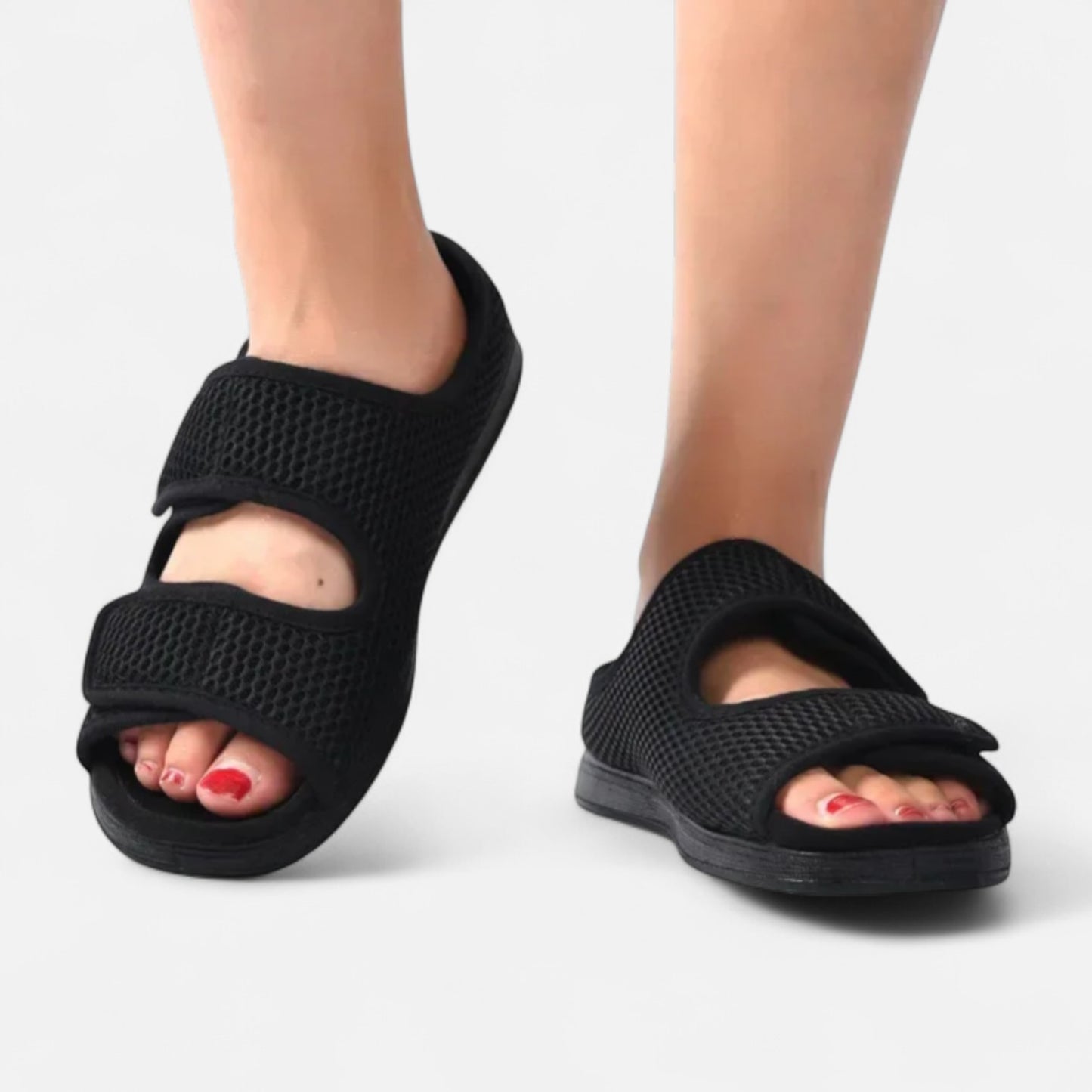 AlignWalk | Women’s Extra Wide Diabetic Shoes – Adjustable Fit, Cushioned Therapeutic Relief