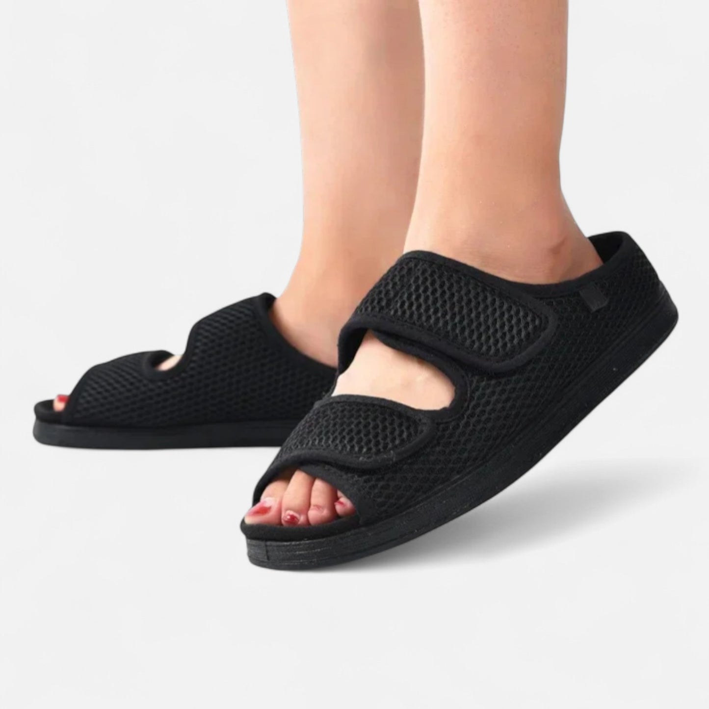 AlignWalk | Women’s Extra Wide Diabetic Shoes – Adjustable Fit, Cushioned Therapeutic Relief