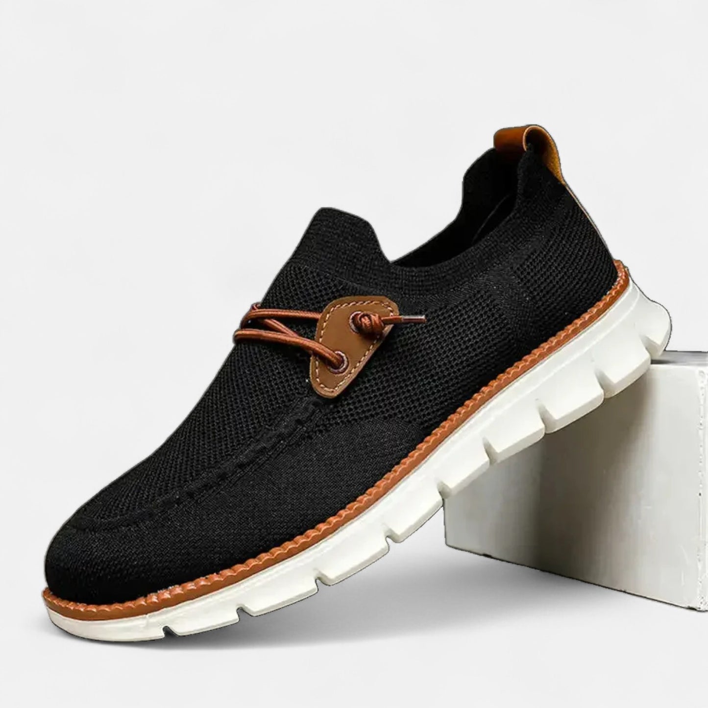 AlignWalk | Men’s Wide Toe Comfort Shoes – Cushioned Support, All-Day Space