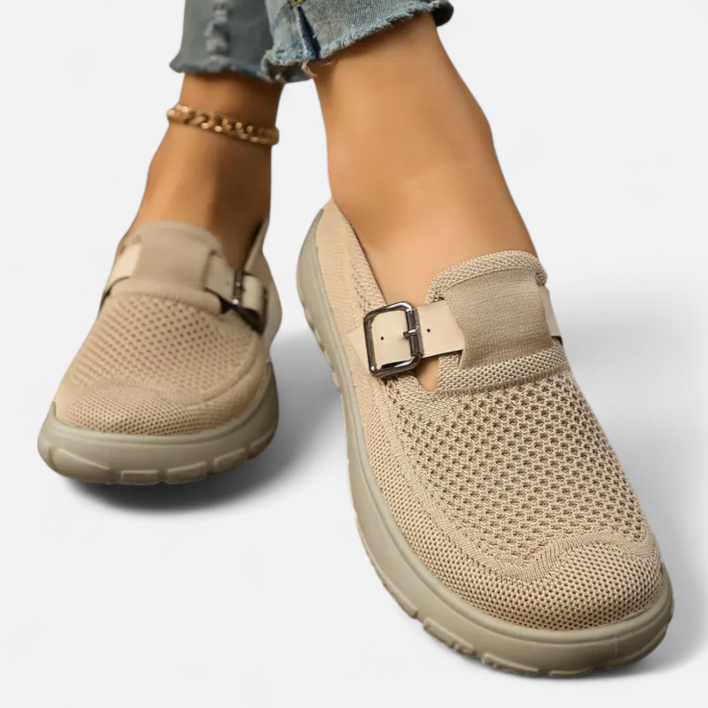AlignWalk | Women’s Supportive Slip-On Loafers – Lightweight Comfort, Effortless Style
