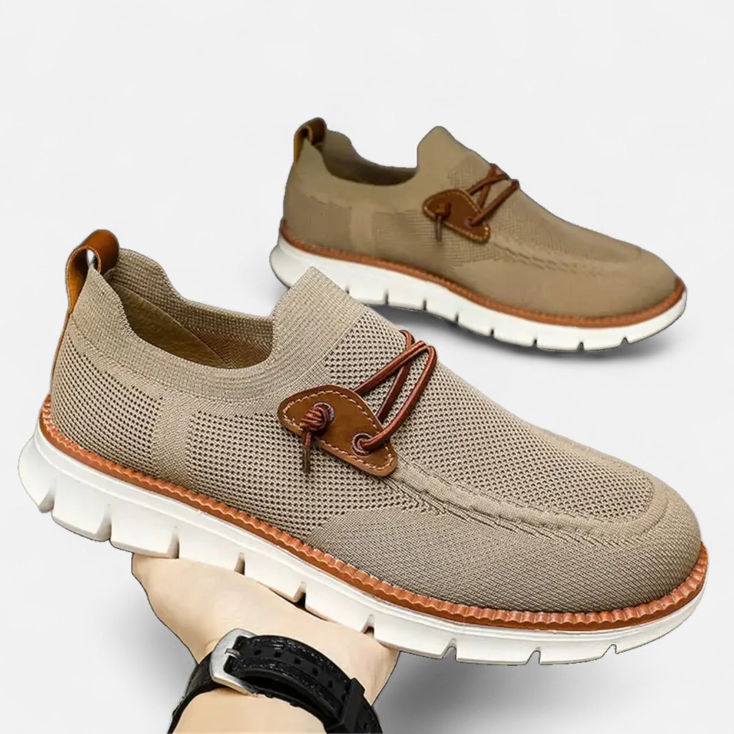 AlignWalk | Men’s Wide Toe Comfort Shoes – Cushioned Support, All-Day Space