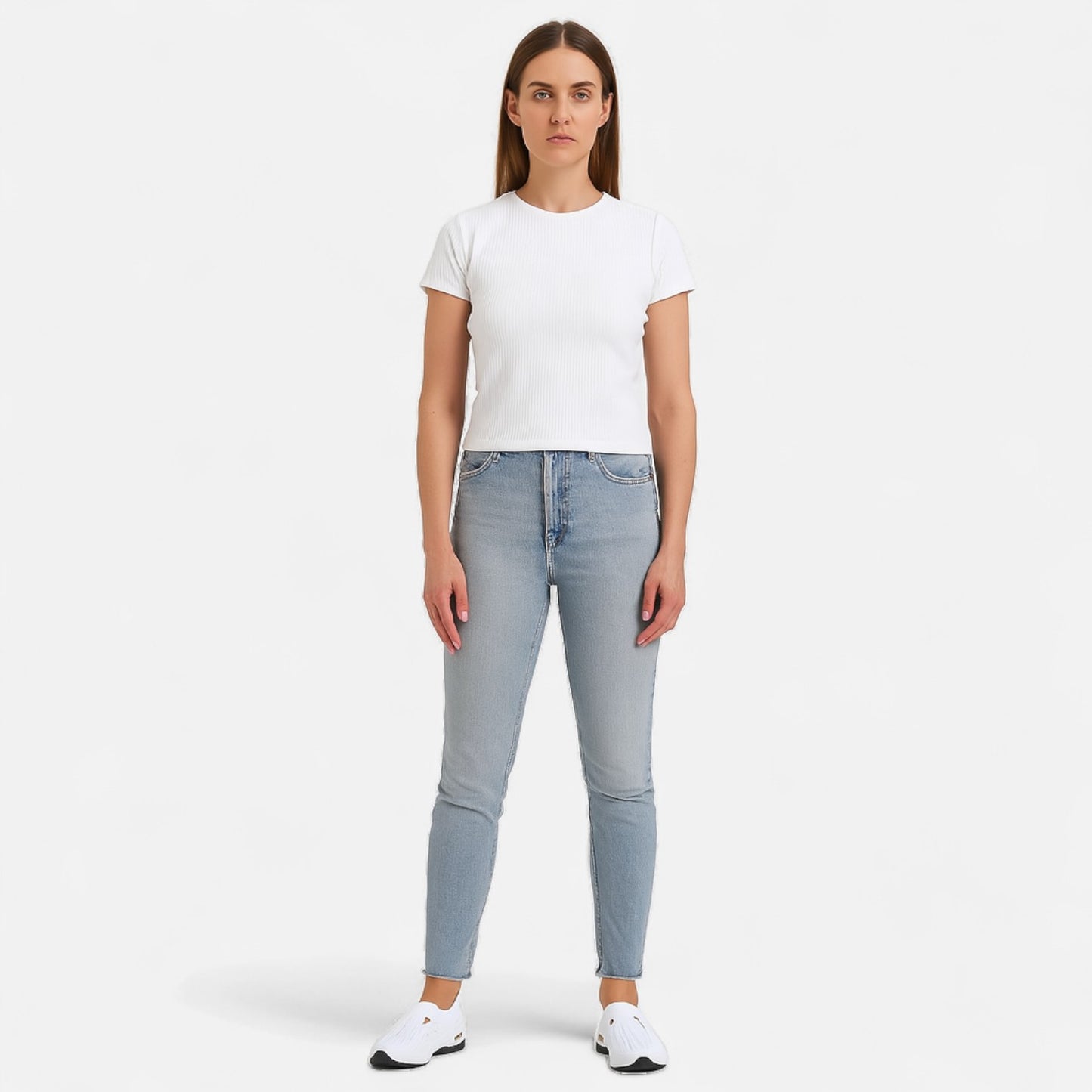 AlignWalk | Women’s Knit Slip-On Trainers – Breathable Comfort, Everyday Support