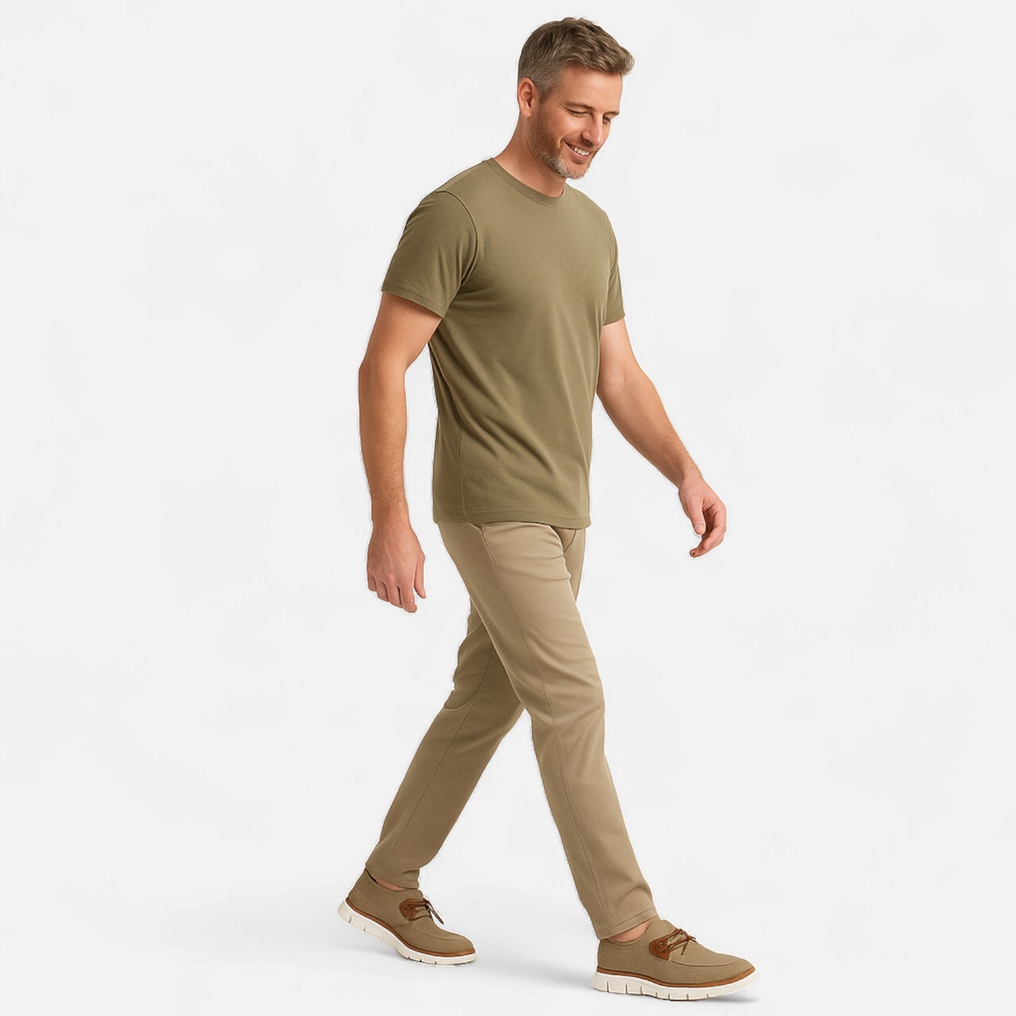 AlignWalk | Men’s Wide Toe Comfort Shoes – Cushioned Support, All-Day Space