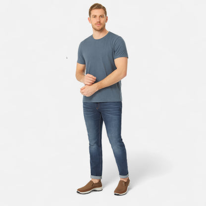 AlignWalk | Men’s Classic Non-Slip Loafers – Slip-On Elegance, Everyday Grip