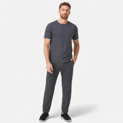 AlignWalk | Men’s Comfort Slip-On Walking Shoes – Adjustable Fit, EVA Sole Support