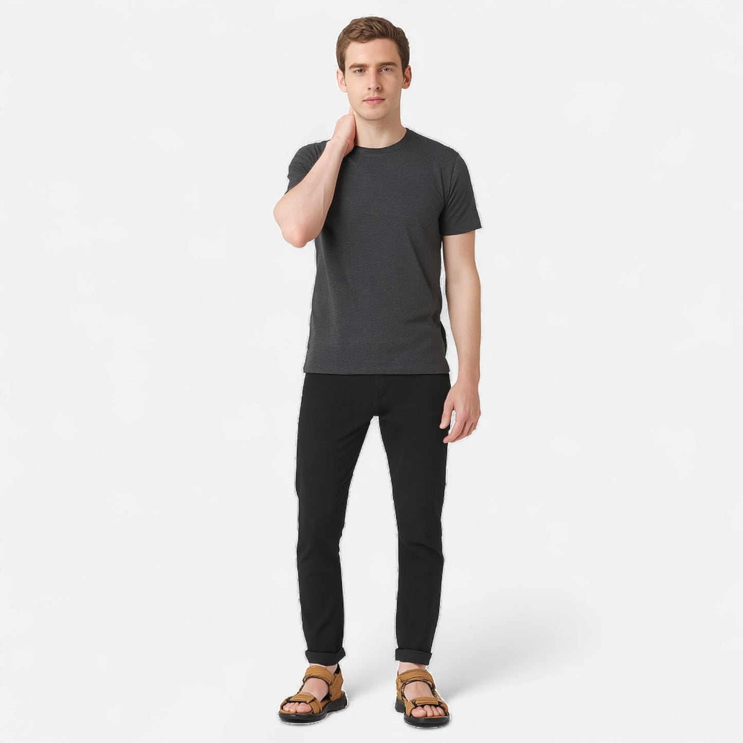 AlignWalk | Men’s Orthopaedic Fashion Sandals – Sport-Inspired Comfort, Breathable Support