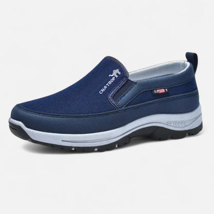 AlignWalk | Men’s Classic Non-Slip Loafers – Slip-On Elegance, Everyday Grip