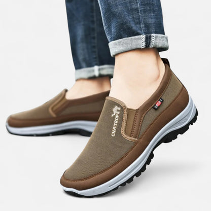 AlignWalk | Men’s Classic Non-Slip Loafers – Slip-On Elegance, Everyday Grip