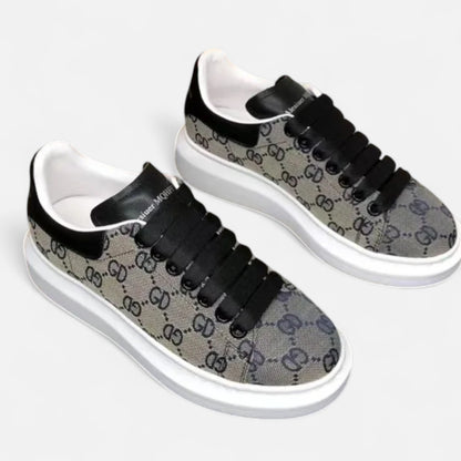 AlignWalk | Men’s Casual Lace-Up Trainers – Everyday Comfort, Effortless Style