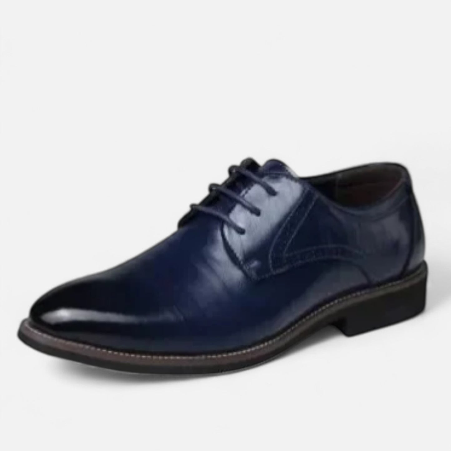 AlignWalk | Men’s Orthopaedic Wingtip Dress Shoes – Classic Lace-Up, Business Comfort