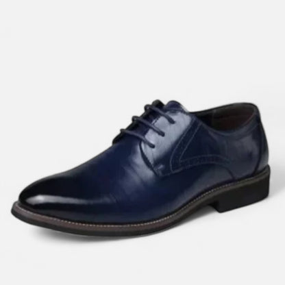 AlignWalk | Men’s Orthopaedic Wingtip Dress Shoes – Classic Lace-Up, Business Comfort