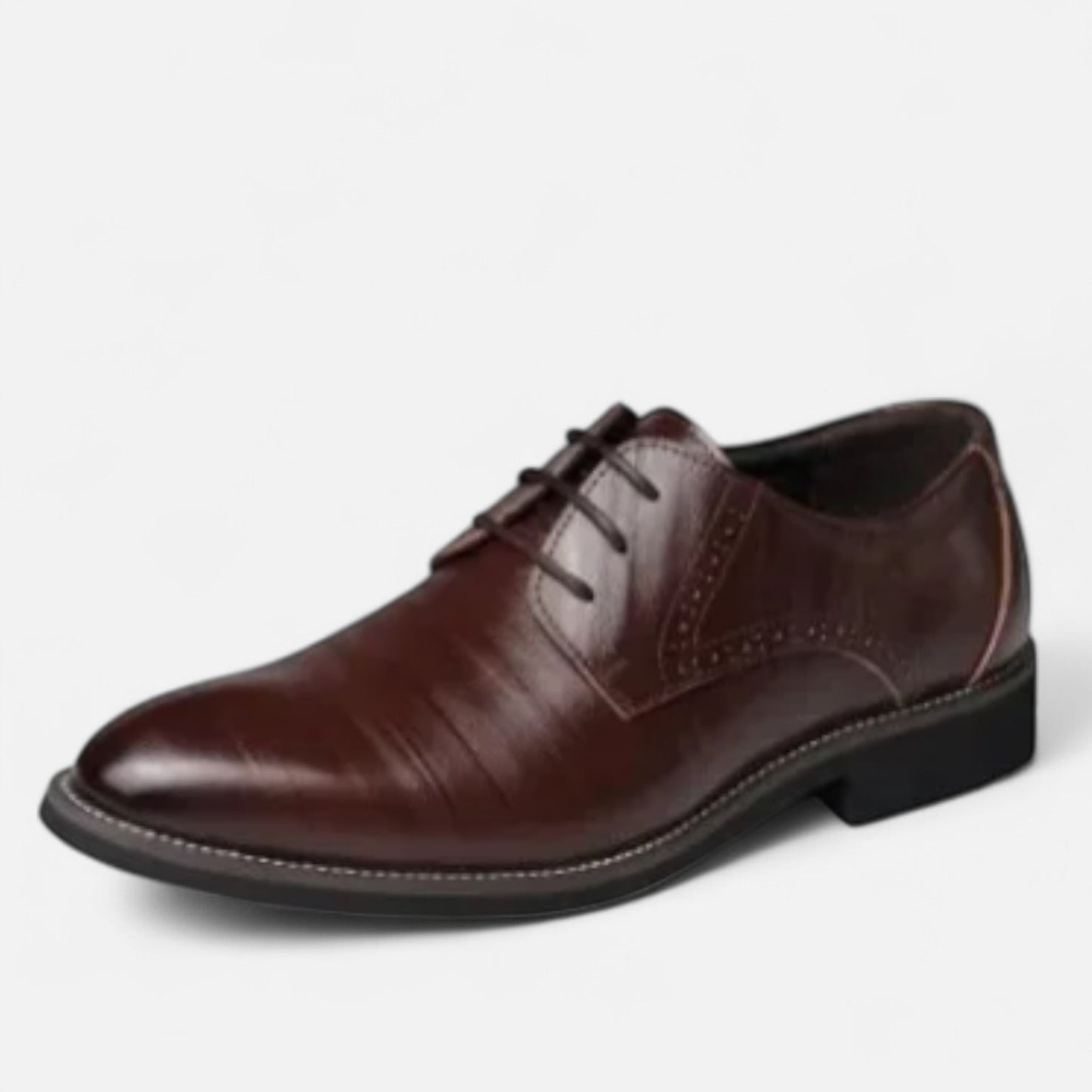 AlignWalk | Men’s Orthopaedic Wingtip Dress Shoes – Classic Lace-Up, Business Comfort