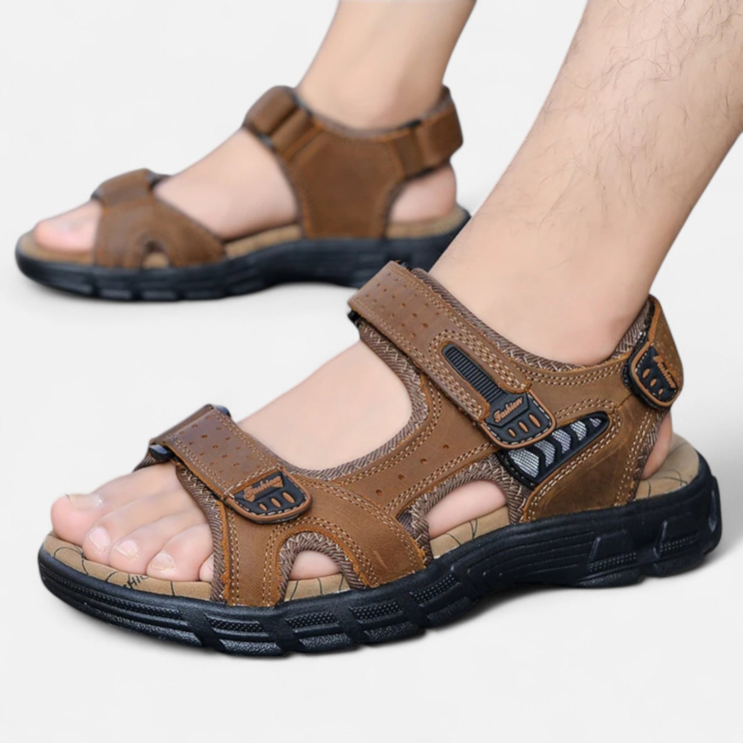 AlignWalk | Men’s Orthopaedic Fashion Sandals – Sport-Inspired Comfort, Breathable Support