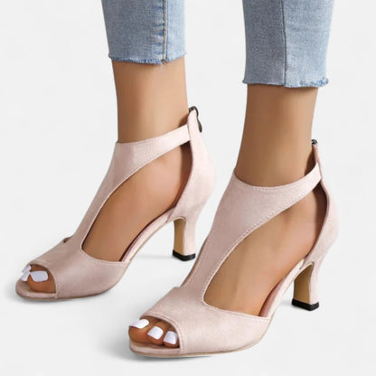 AlignWalk | Women’s Orthopaedic Comfort Heels – Cushioned Insole, All-Day Support