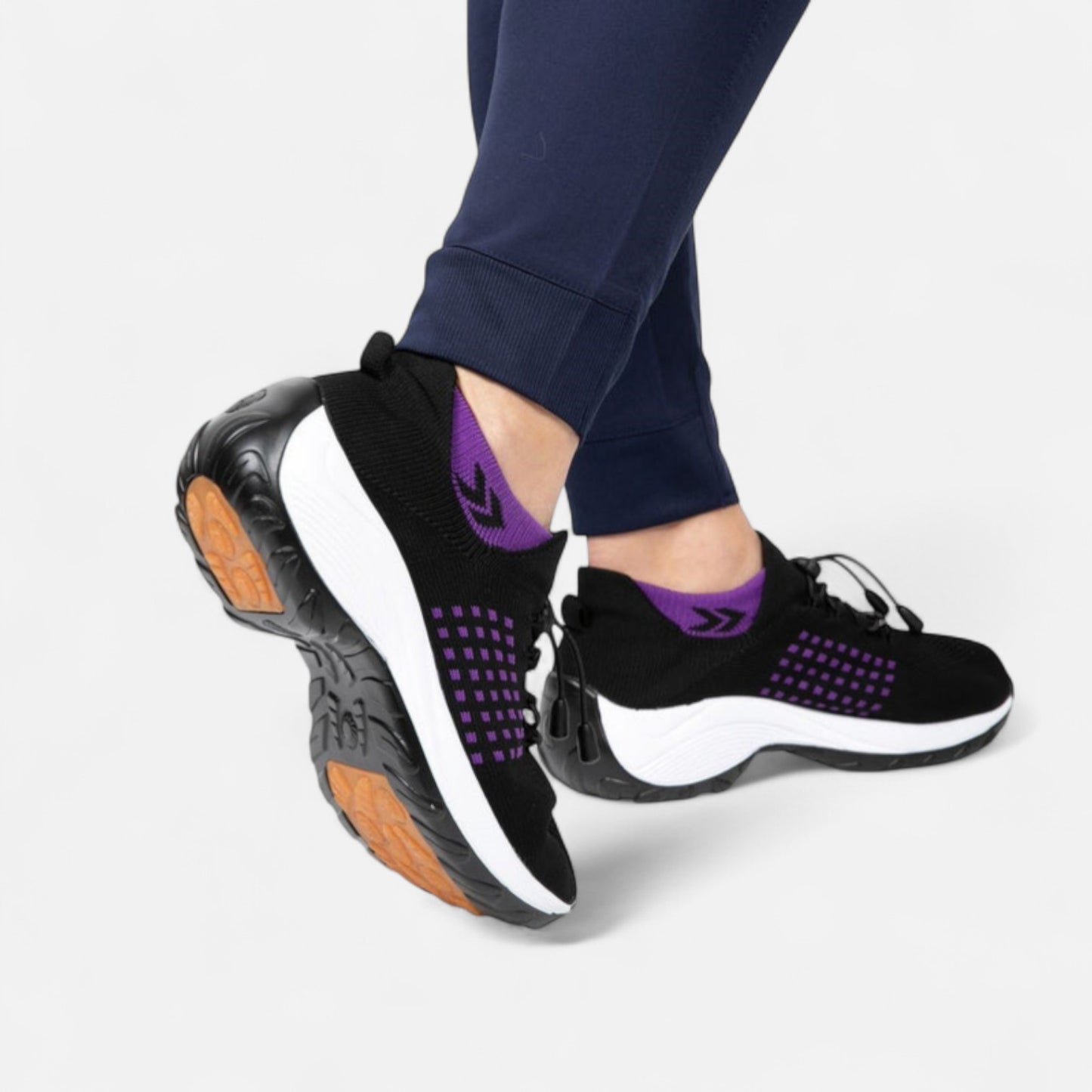 AlignWalk | Women’s Sock-Style Walking Trainers – Lightweight Grip, Elevated Ease