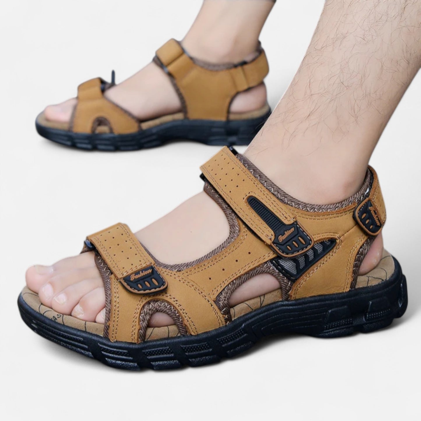 AlignWalk | Men’s Orthopaedic Fashion Sandals – Sport-Inspired Comfort, Breathable Support